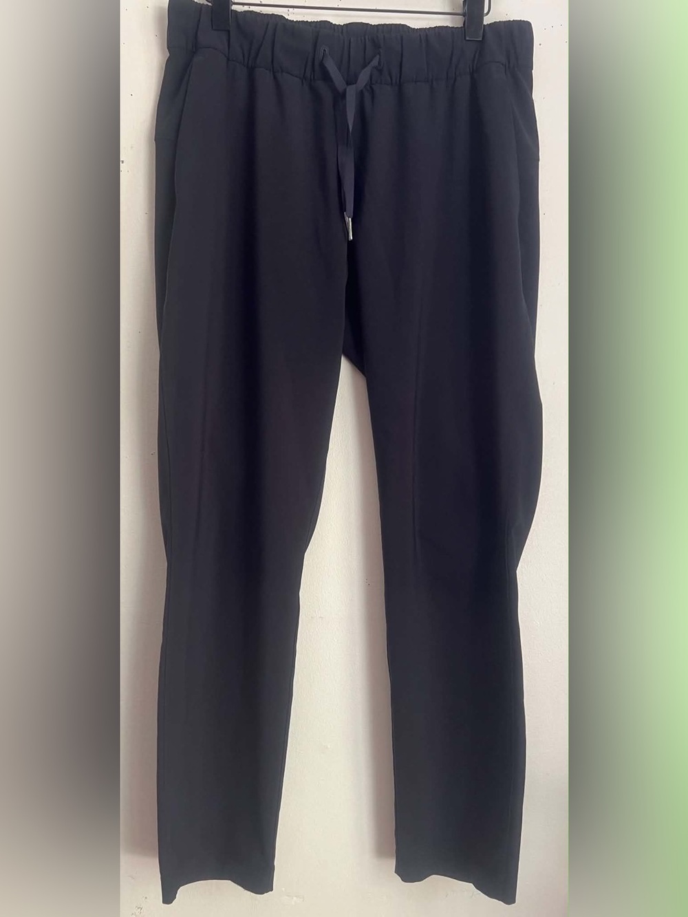 Black Women's Drawstring Jogger Track Pants